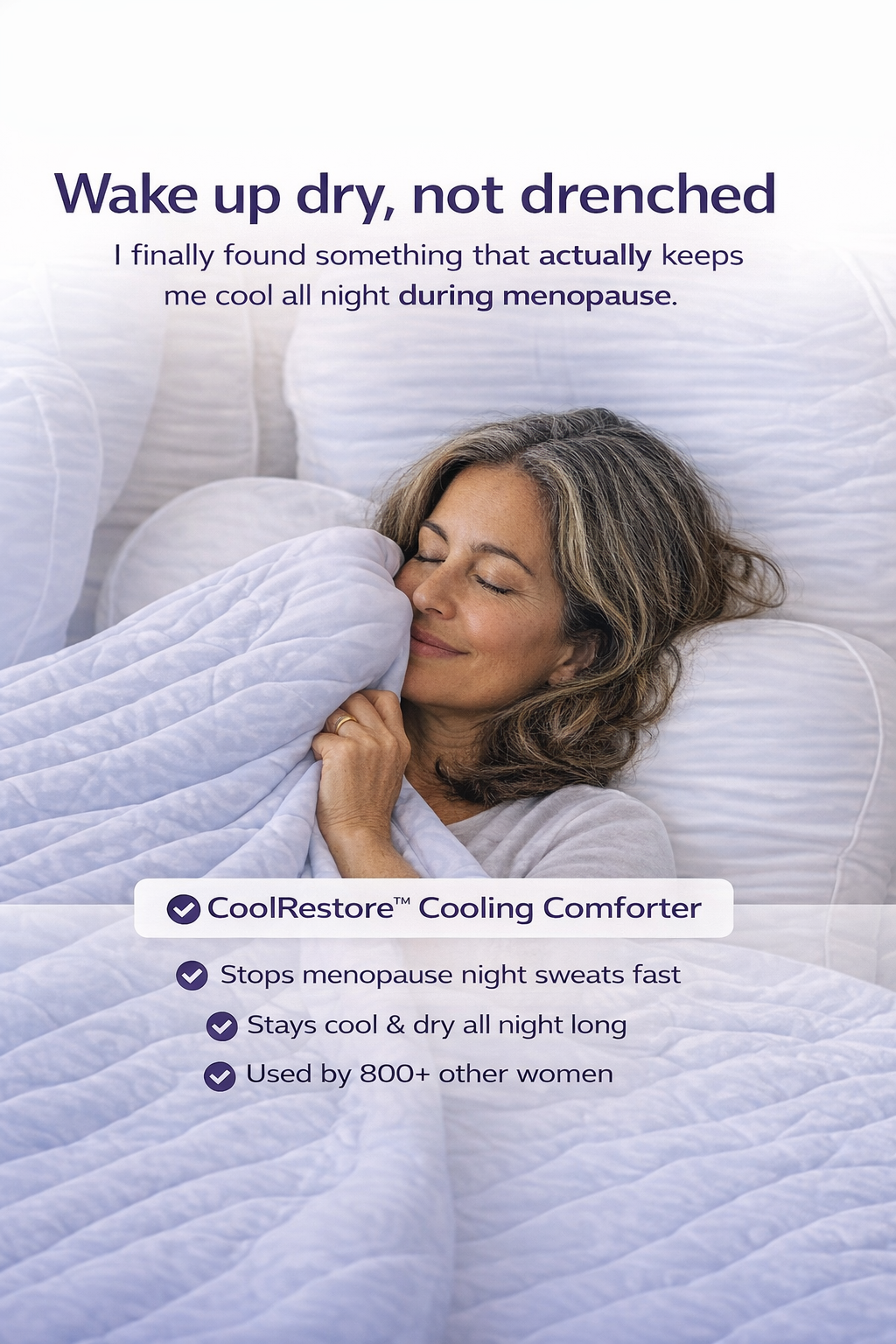 CoolRestore™ Cooling Comforter