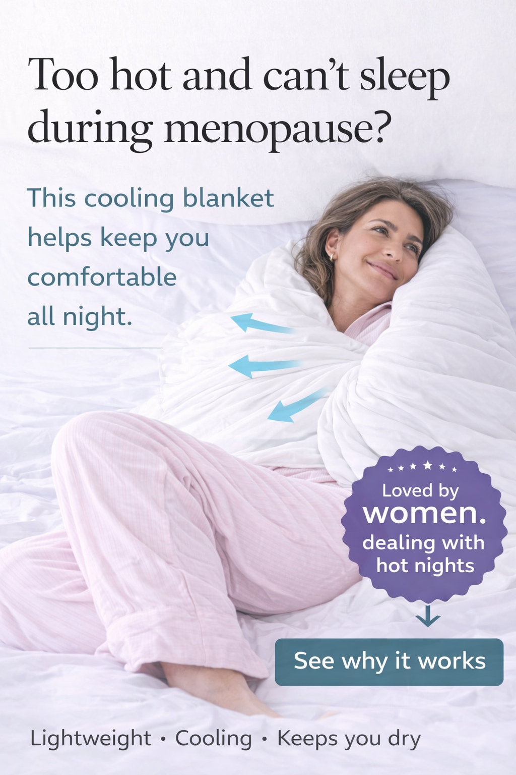 CoolRestore™ Cooling Comforter